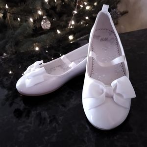 H&M White Ballet Flats
